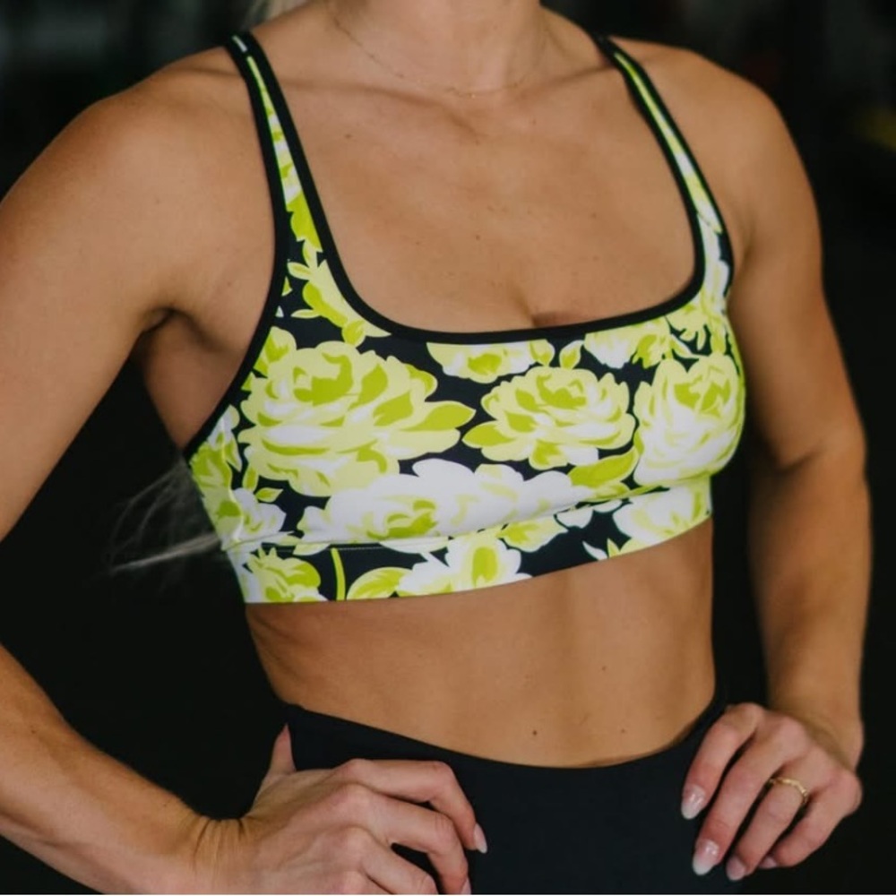 Zyia green rosamunde sports bra